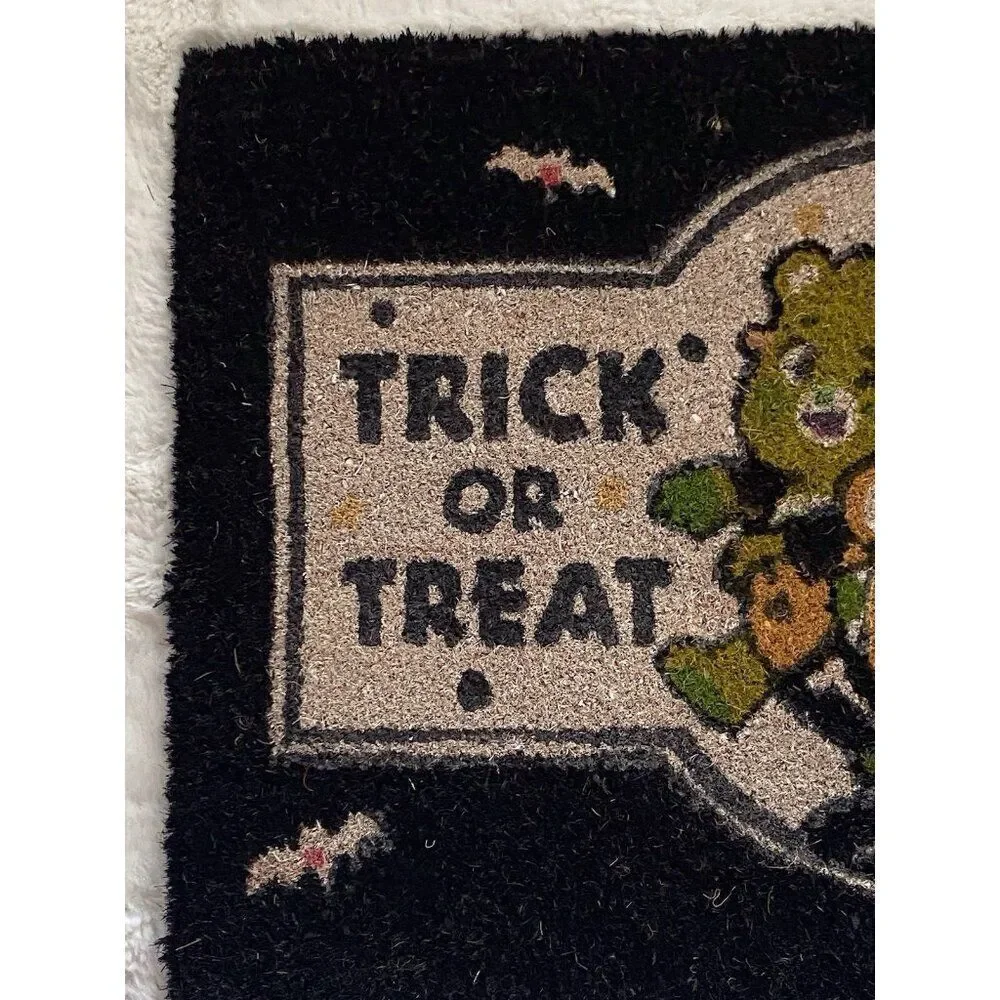 Care Bears Halloween Trick Or Treat Make It Sweet Outdoor Coir Door Mat 18 X 28”